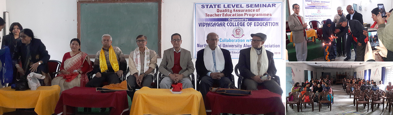 Seminar at Vidyasagar College of Education,  Pansidewa on 4th Feb 2019 on 4 yrs. Integrated B.Ed. Course